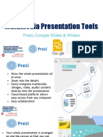 Multimedia Presentation Tools Prezi Google Presentation Wideo