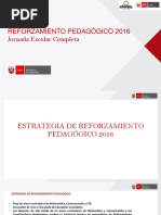 Número 3 Reforzamiento Pedagógico