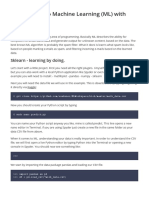 Introduction To Machine Learning (ML) With Sklearn