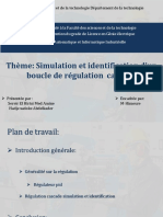 Thème: Simulation Et Identification D'un Boucle de Régulation Cascade