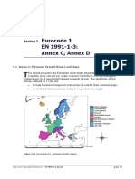 Eurocode 1 EN 1991-1-3: Annex C, Annex D: Section 3