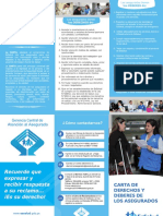 Carta de Derechos y Deberes Del Asegurado PDF