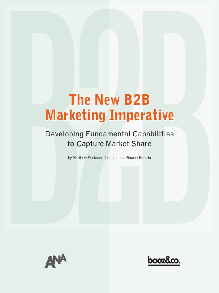 New B2B Marketing Imperative PDF | PDF | Strategic Management | Marketing