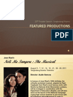 Featured Productions: 25 Theater Season: Tanghalang Pilipino