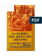 Bruun Geoffrey - La Europa Del Siglo XIX (1815 - 1914)