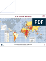 Mapa Mundial de Riscos Políticos - 2010