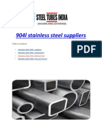 904l stainless steel suppliers