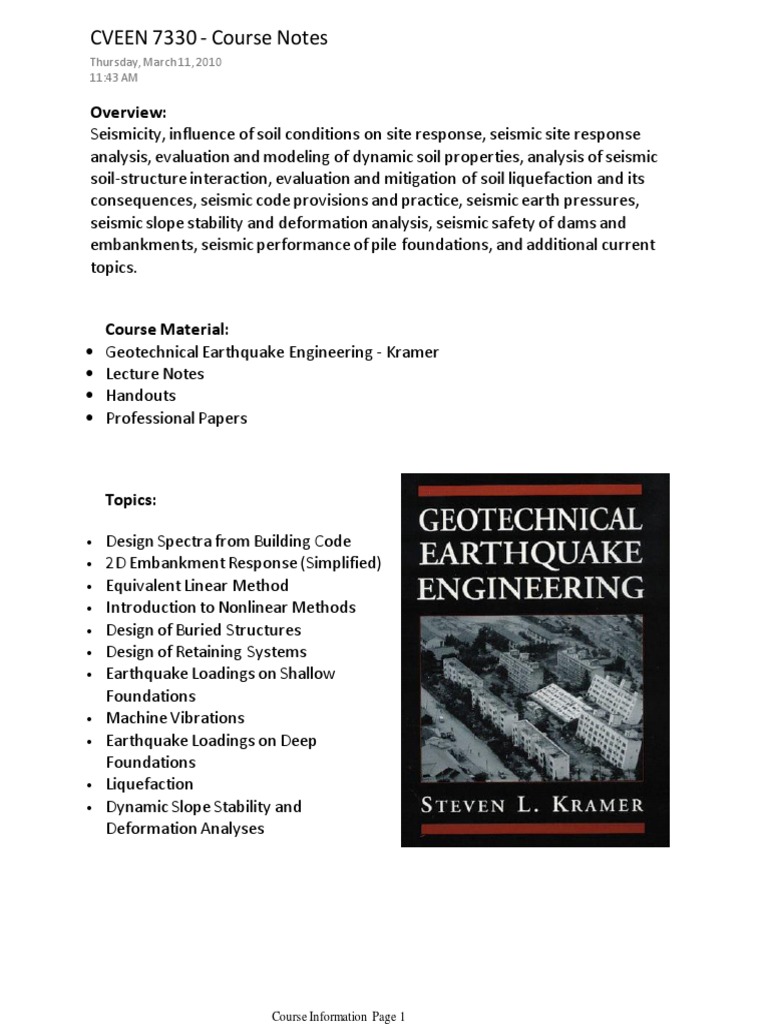 Earthquakes coursework notes picture