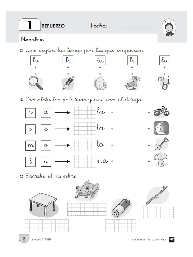 Refuerzo Ampliacion Lengua | PDF