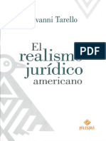 TARELLO El Realismo Jurídico