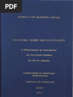 Feminismo negro em construção