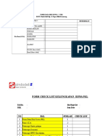 Form Data Diri & Checklist PKL Magang 2018