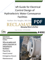 P1827 - Draft Guide For Electrical and Control Design of Hydroelectric Water Conveyance Facilities