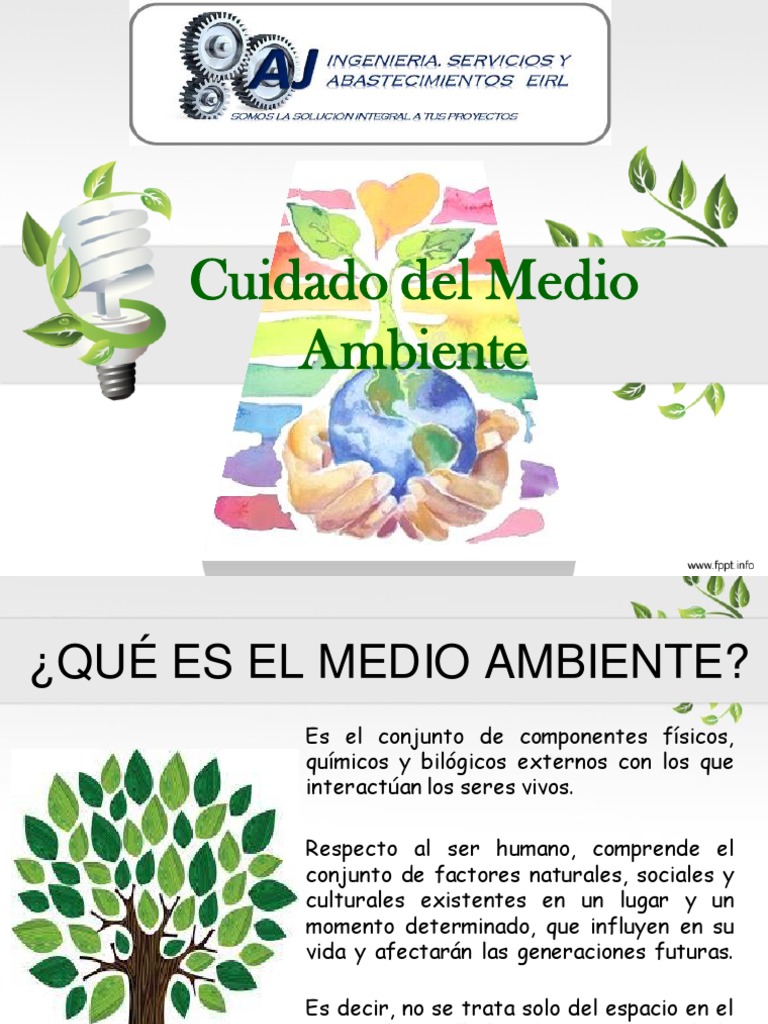 Cuidado Del Medio Ambiente | PDF | Cambio climático | Entorno natural