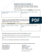 Vocabulaire Peur Quatrieme11 PDF