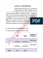 Ejercicio Resuelto Sobre El Análisis de Sensibilidad PDF