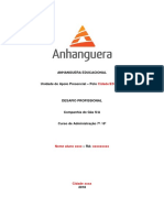 Desafio Profissional Companhia Do Gás S/A 7º/8 Semestre Administração (Trabalhosacademicos001@hotmail - Com)