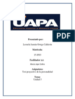 Tarea 5 de Test Proyectivo D La Personalidad Leo