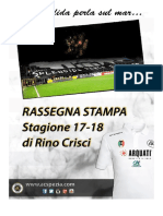 Rassegna Stampa Spezia Calcio 17/18 - Girone Di Andata