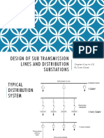 Design of Sub Transmission Lines and Distribution Substations