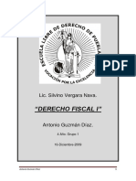 DERECHO FISCAL. Toño Guz. Final Apuntes