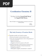 Coordination Chemistry II PDF