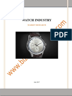142 - Sample Market Research Watch Industry Worldwide PDF