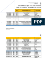 Definitieve Planning 3e Examenperiode 2017-2018 - Docenten - BIS