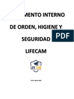 Reglamento Interno Higiene y Seguridad Trabajo LIFECAM