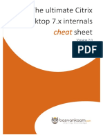 Final The Ultimate Citrix XenDesktop 7.x Internals Cheat Sheet Version 2.0