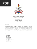 Pré Projeto Storytelling na Publicidade