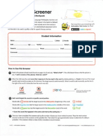 Articulation Screener