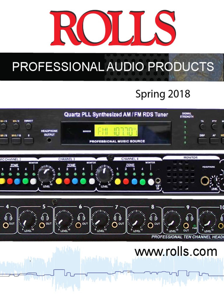 Alliance Audio Visual Products Overview | PDF | Equalization (Audio ...