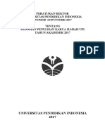 Pedoman Penulisan Karya Ilmiah Upi Tahun 2017 PDF