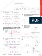 Actividades: P (1, 3), M 2 P (4, 8), M - 1