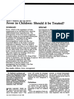 Fever: in Children: Should