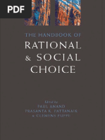 Anand, Pattanaik, Puppe-The Handbook of Rational and Social Choice (2009) PDF