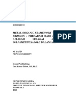 ZIF 8 Carbonization