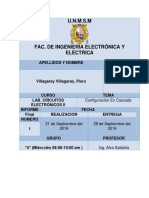 Informe Laboratorio Circuitos Electronicos II FIEE