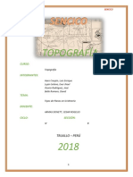 Informe Topografico - Planos Mineros