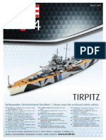 Tirpitz Plastic Model Kit