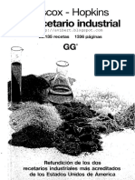 El Recetario Industrial Hiscox Hopkins PDF
