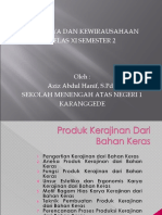 Produk Kerajinan Dari Bahan Keras