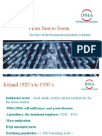 From Bust To Boom: The Story of The Pharmaceutical Industry in Ireland