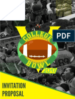 College Bowl V Invitation Proposal PDF