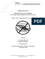 RKPK III User's Manual - Stereonet Analysis