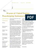 50 years of United Nations Peacekeeping Assistance in the DRC