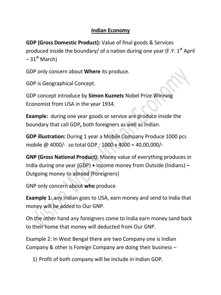 Gdp Gnp Ndp Nnp Pdf Gross Domestic Product Income
