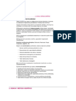 Tema 6. Ciencia y Meětodo Cient - Fico. Interdisciplinariedad.