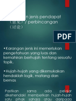 Karangan Jenis Pendapat